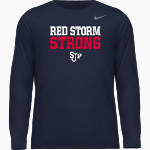 St. John's Prep Red Storm Nike Youth Team Legend Long Sleeve Tee Front Thumbnail