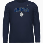 Saint Peter High School SAINTS ONLINE STORE <span class="pdp-name-mascot">Saint Peter Saints</span> Nike Youth Team Legend Long Sleeve Tee Front Thumbnail