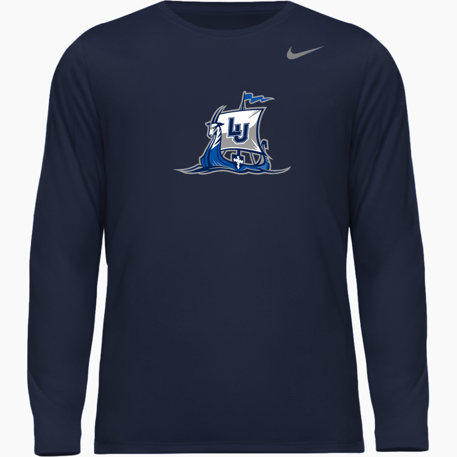 Lawrence University Vikings Online Store Nike Youth Team Legend Long Sleeve Tee