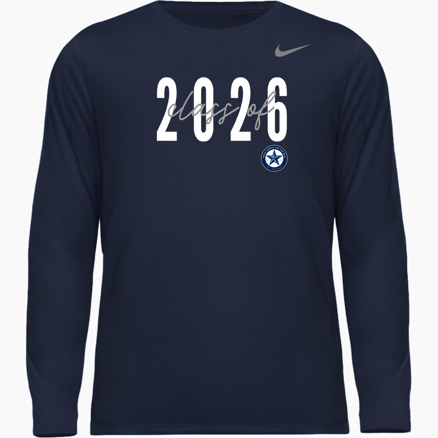 Texas School for the Deaf Nike Youth Team Legend Long Sleeve Tee