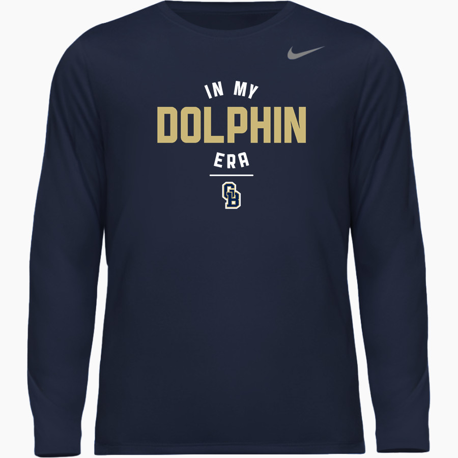 GULF BREEZE HIGH SCHOOL DOLPHINS Nike Youth Team Legend Long Sleeve Tee