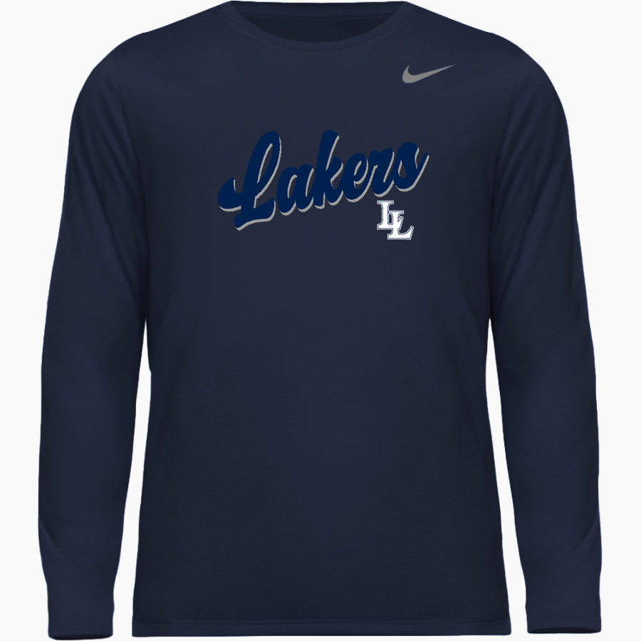 La Lumiere School Lakers Online Store Nike Youth Team Legend Long Sleeve Tee