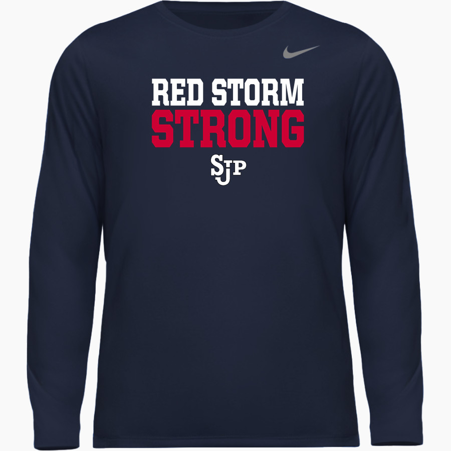 St. John's Prep Red Storm Nike Youth Team Legend Long Sleeve Tee