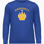 WADENA DEER CREEK HIGH SCHOOL WOLVERINES Nike Youth Team Legend Long Sleeve Tee Front Thumbnail