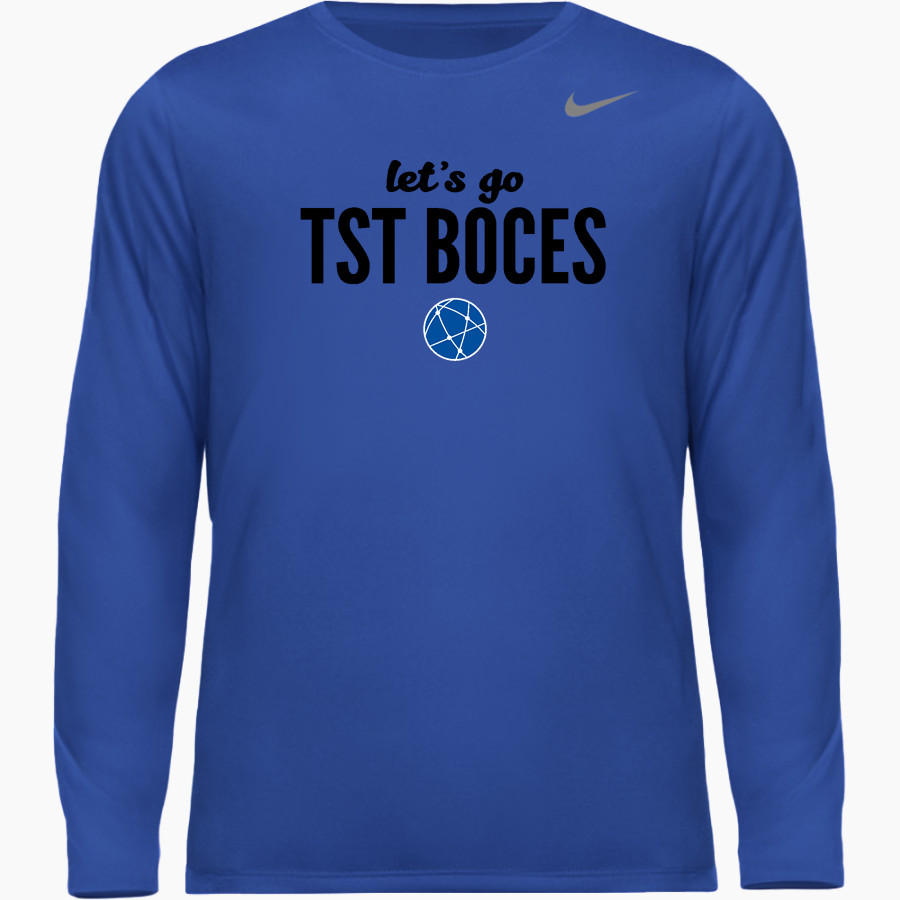 TST BOCES TST BOCES <span class="pdp-name-mascot">Tompkins-Seneca-Tioga Board of Cooperative Educational Services</span> Nike Youth Team Legend Long Sleeve Tee