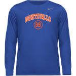 Montevallo Bulldogs <span class="pdp-name-mascot">Montevallo Bulldogs</span> Nike Youth Team Legend Long Sleeve Tee Front Thumbnail