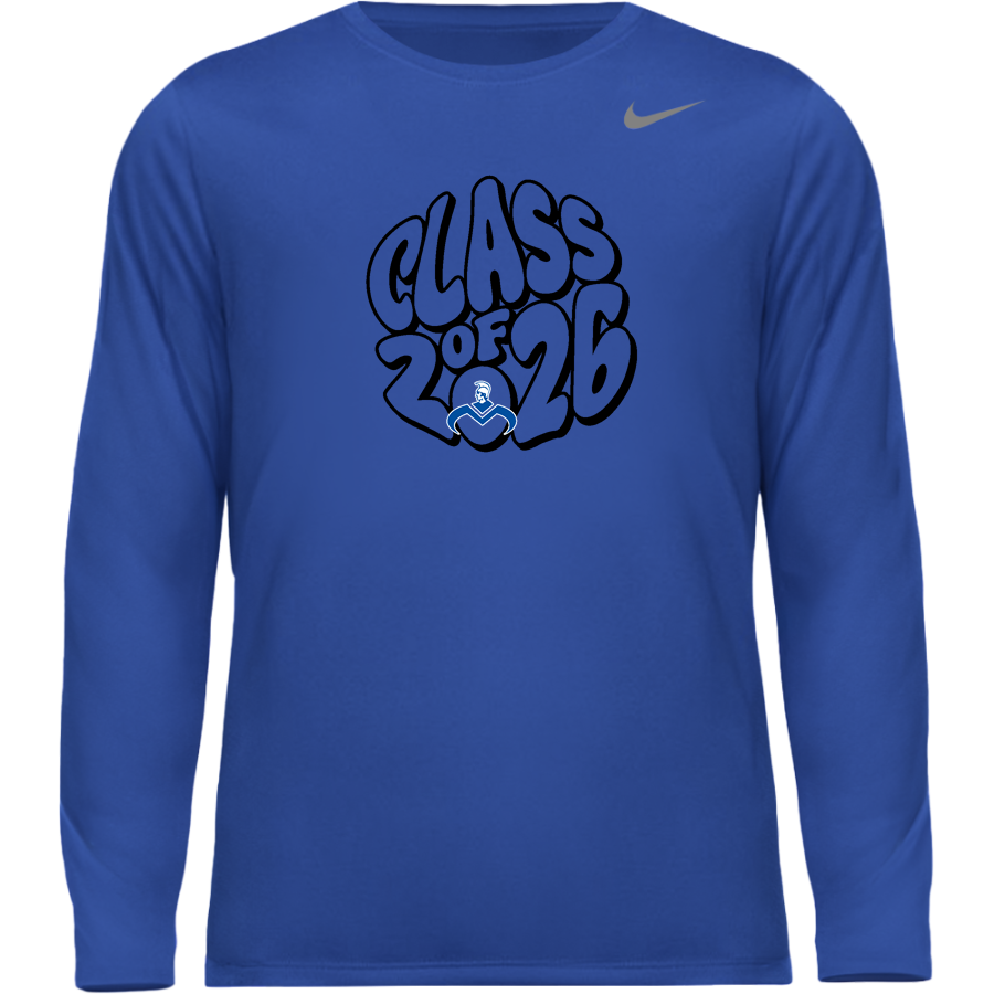 Moanalua Na Menehune <span class="pdp-name-mascot">Moanalua Menehunes</span> Nike Youth Team Legend Long Sleeve Tee