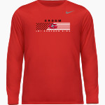 GROOM HIGH SCHOOL TIGERS <span class="pdp-name-mascot">GROOM TIGERS</span> Nike Youth Team Legend Long Sleeve Tee Front Thumbnail