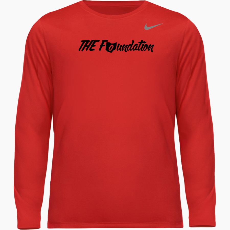The Foundation The Foundation <span class="pdp-name-mascot">The Foundation</span> Nike Youth Team Legend Long Sleeve Tee
