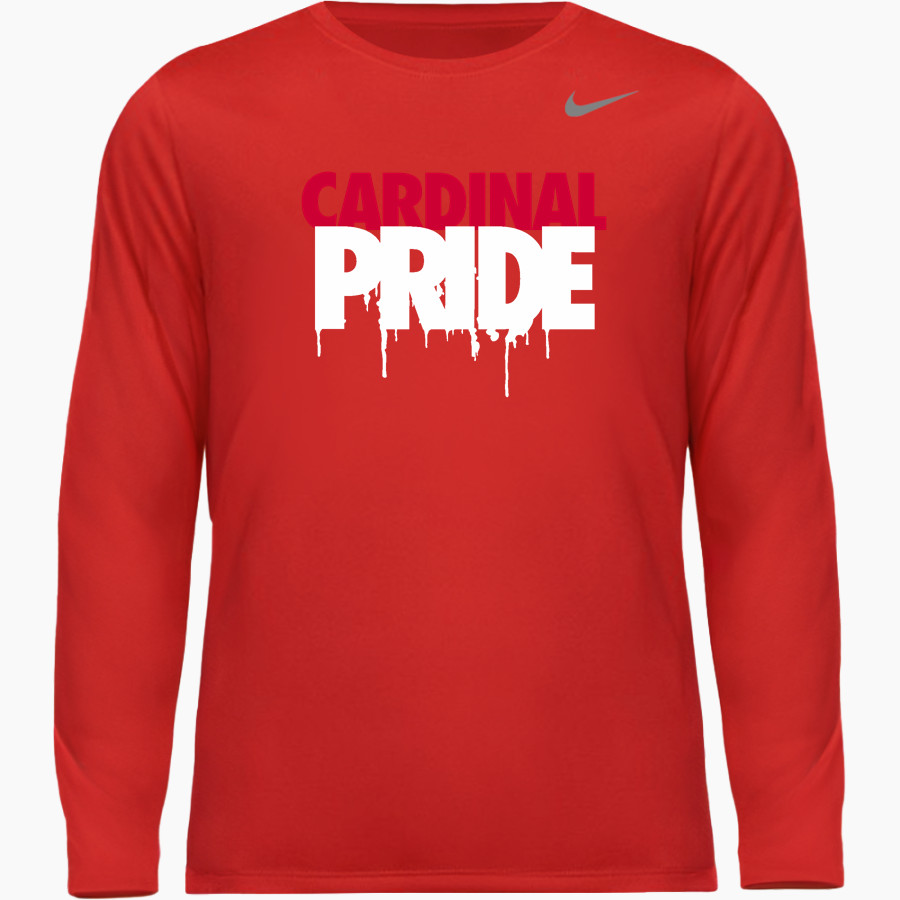 FORRESTON HIGH SCHOOL CARDINALS <span class="pdp-name-mascot">FORRESTON CARDINALS</span> Nike Youth Team Legend Long Sleeve Tee