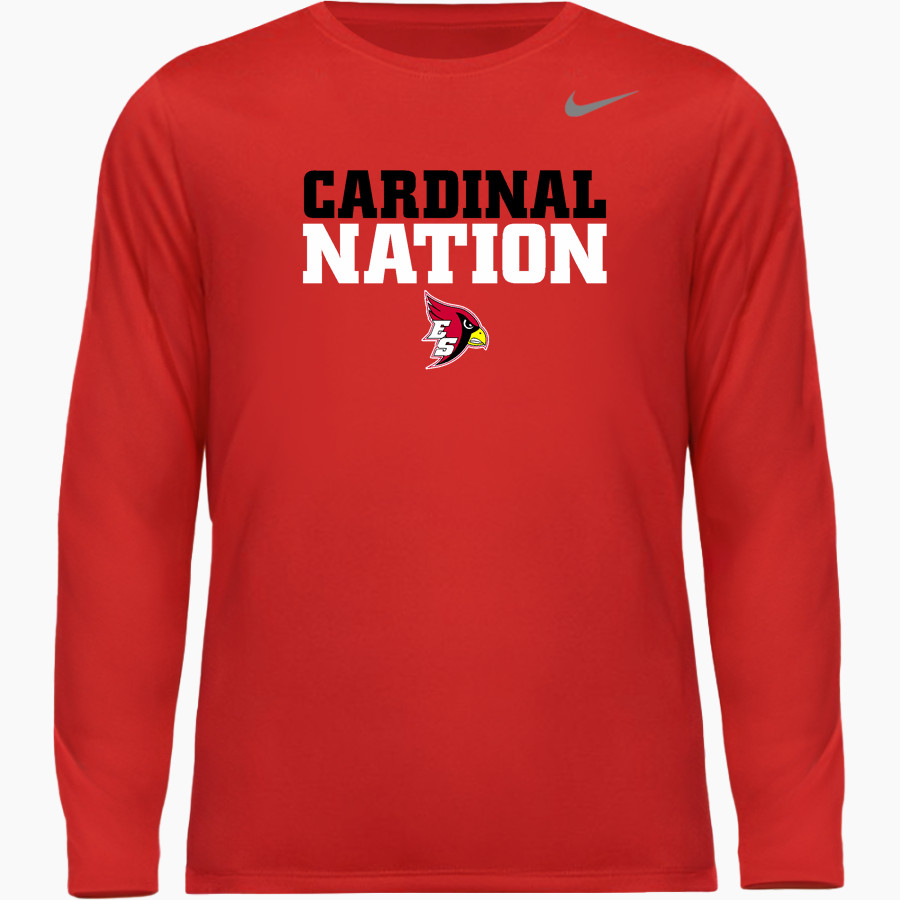 Eleva-Strum Cardinals Nike Youth Team Legend Long Sleeve Tee