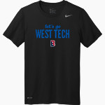 West Tech Panthers Nike Youth Team Legend Short Sleeve Tee Front Thumbnail