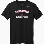 Central Decatur Cardinals Nike Youth Team Legend Short Sleeve Tee Front Thumbnail