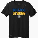 Drummond Bulldogs Nike Youth Team Legend Short Sleeve Tee Front Thumbnail