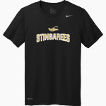 MIAMI SENIOR HIGH SCHOOL STINGAREES Nike Youth Team Legend Short Sleeve Tee Front Thumbnail
