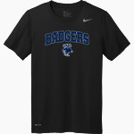 BONNERS FERRY HIGH SCHOOL BADGERS <span class="pdp-name-mascot">BONNERS FERRY BADGERS</span> Nike Youth Team Legend Short Sleeve Tee Front Thumbnail