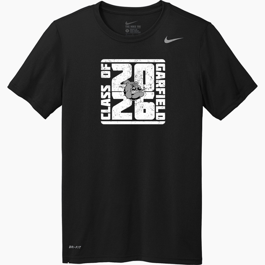 Garfield Bulldogs Nike Youth Team Legend Short Sleeve Tee