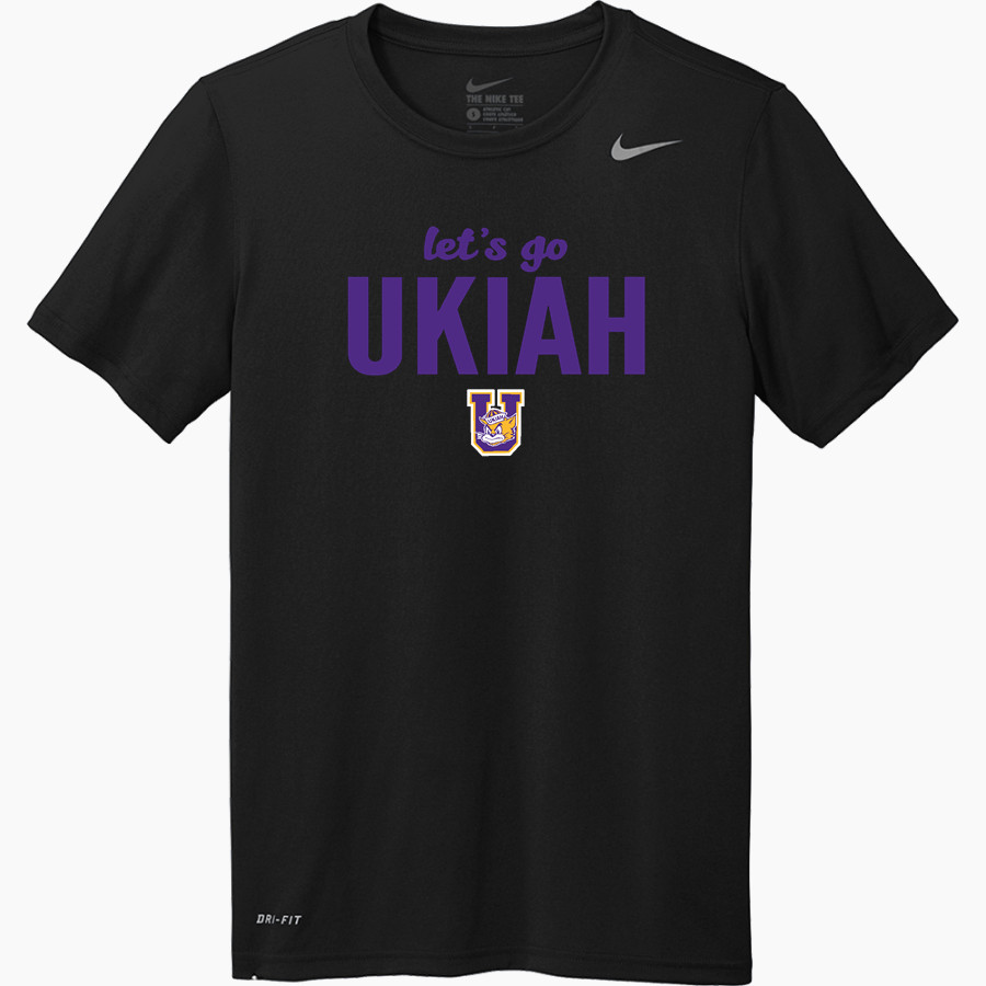 UKIAH HIGH SCHOOL WILDCATS <span class="pdp-name-mascot">UKIAH WILDCATS</span> Nike Youth Team Legend Short Sleeve Tee