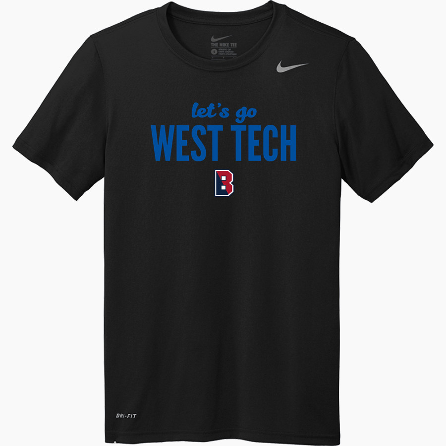 West Tech Panthers Nike Youth Team Legend Short Sleeve Tee