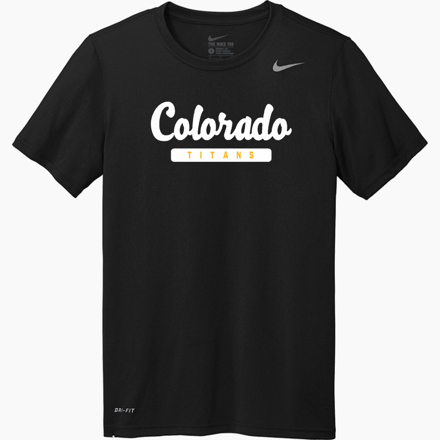 Colorado Titans The Official Online Store Nike Youth Team Legend Short Sleeve Tee