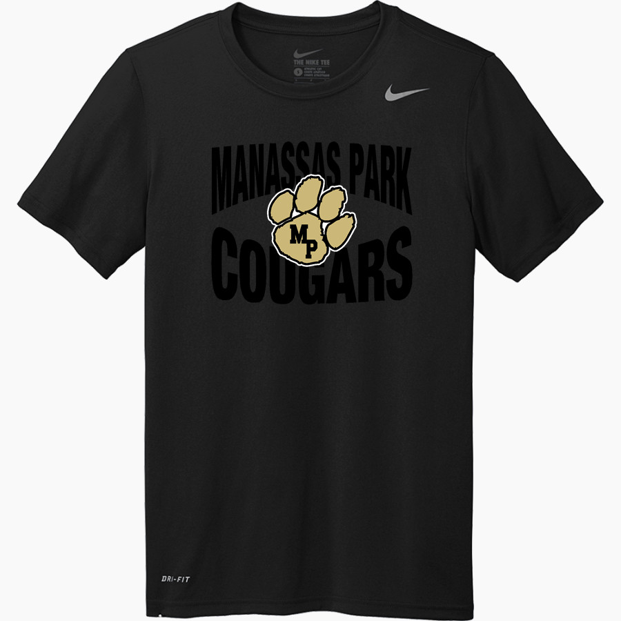 Manassas Park Cougars Nike Youth Team Legend Short Sleeve Tee