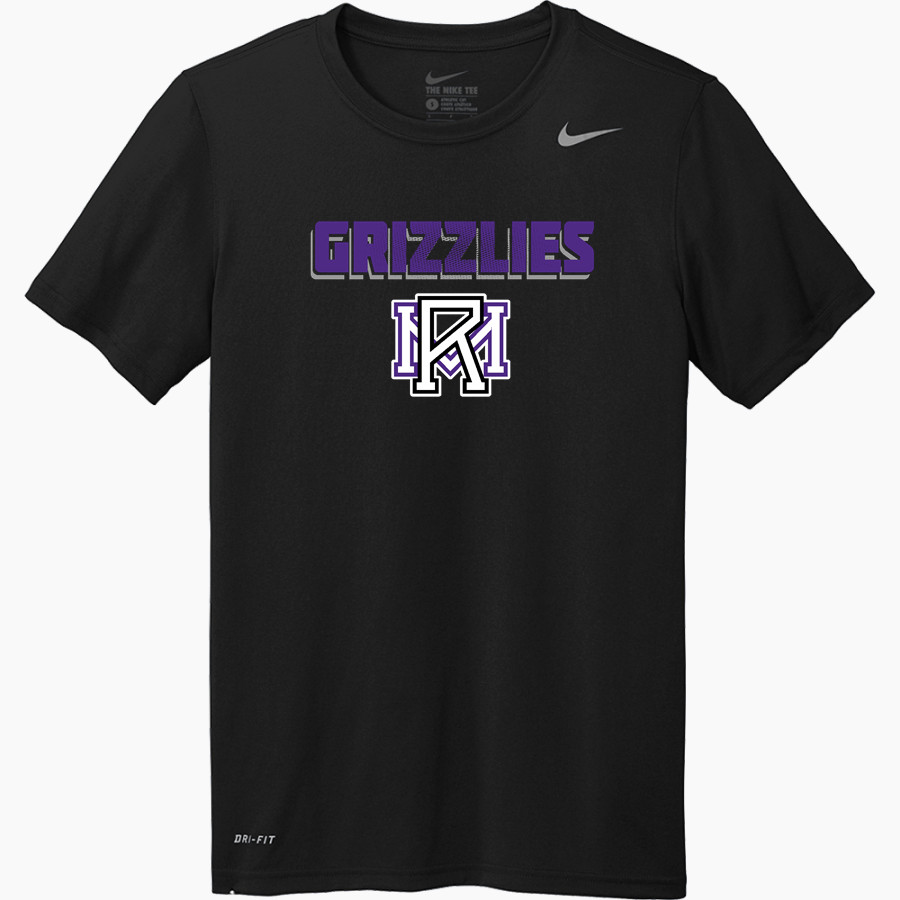 Rocky Grizzlies <span class="pdp-name-mascot">Rocky Grizzlies</span> Nike Youth Team Legend Short Sleeve Tee