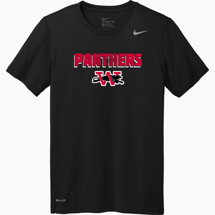 WILMOT UNION HIGH SCHOOL PANTHERS <span class="pdp-name-mascot">WILMOT PANTHERS</span> Nike Youth Team Legend Short Sleeve Tee