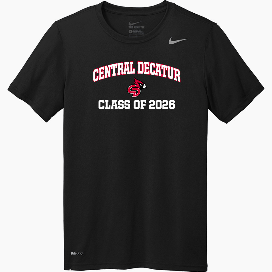 Central Decatur Cardinals Nike Youth Team Legend Short Sleeve Tee