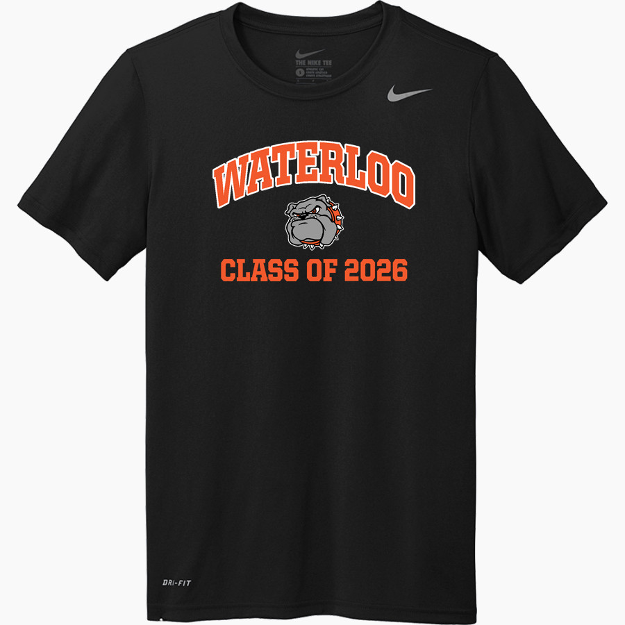 WATERLOO HIGH SCHOOL BULLDOGS <span class="pdp-name-mascot">WATERLOO BULLDOGS</span> Nike Youth Team Legend Short Sleeve Tee