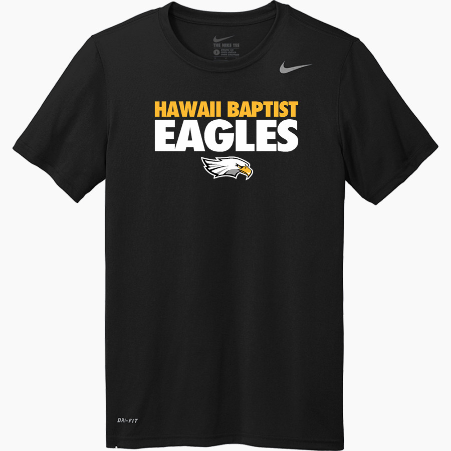 Hawaii Baptist Eagles <span class="pdp-name-mascot">HBA Eagles</span> Nike Youth Team Legend Short Sleeve Tee