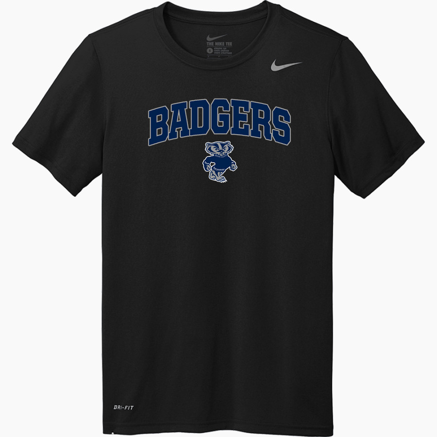 BONNERS FERRY HIGH SCHOOL BADGERS <span class="pdp-name-mascot">BONNERS FERRY BADGERS</span> Nike Youth Team Legend Short Sleeve Tee