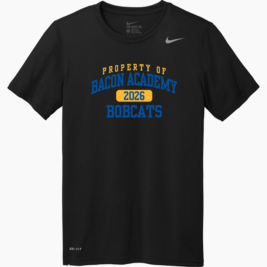 BACON ACADEMY BOBCATS Nike Youth Team Legend Short Sleeve Tee