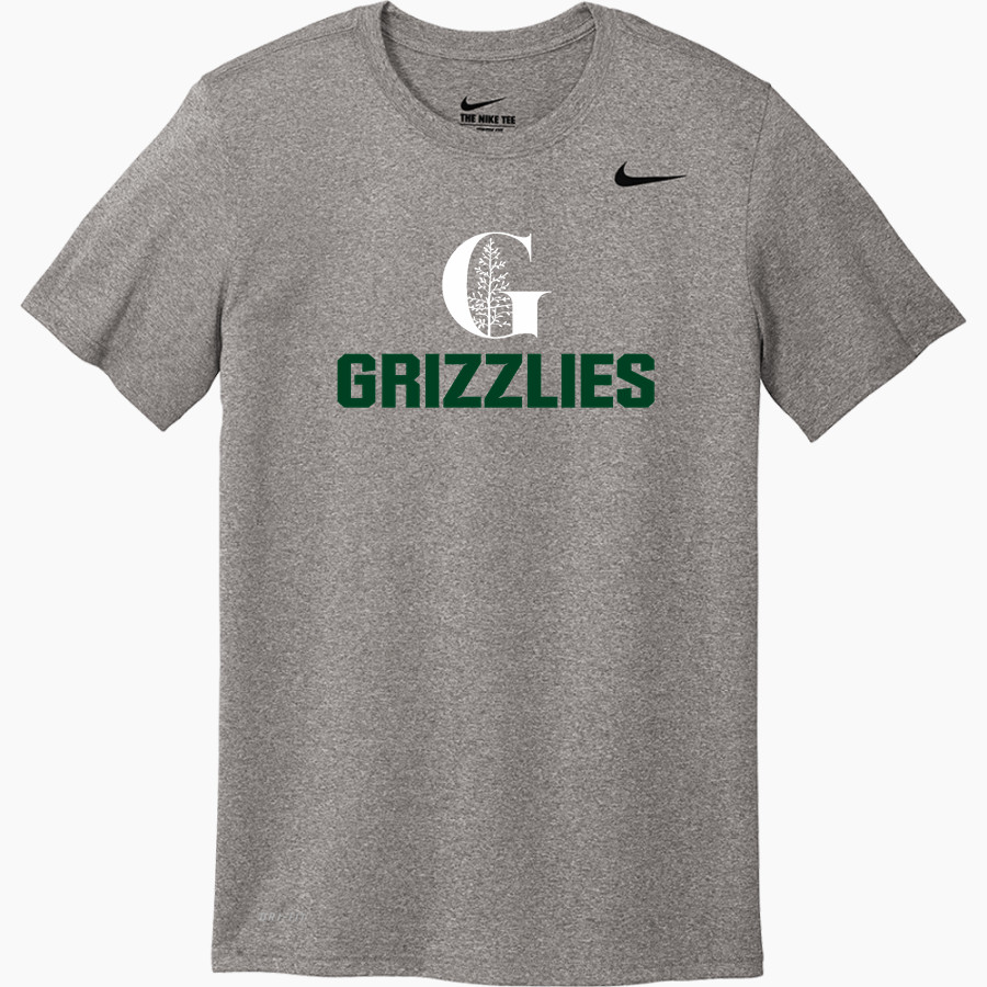 Green Acres Grizzlies <span class="pdp-name-mascot">Green Acres School Grizzlies</span> Nike Youth Team Legend Short Sleeve Tee