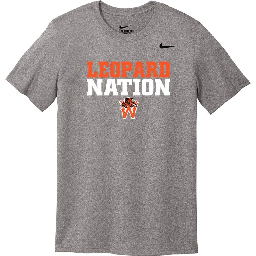 WELLS HIGH SCHOOL LEOPARDS <span class="pdp-name-mascot">WELLS LEOPARDS</span> Nike Youth Team Legend Short Sleeve Tee