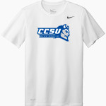 CCSU Blue Devils Nike Youth Team Legend Short Sleeve Tee Front Thumbnail