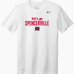 SPENCERVILLE HIGH SCHOOL BEARCATS <span class="pdp-name-mascot">SPENCERVILLE BEARCATS</span> Nike Youth Team Legend Short Sleeve Tee Front Thumbnail