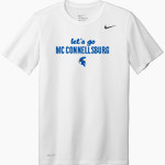 MC CONNELLSBURG HIGH SCHOOL SPARTANS <span class="pdp-name-mascot">MC CONNELLSBURG SPARTANS</span> Nike Youth Team Legend Short Sleeve Tee Front Thumbnail