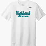 Highland Hawks <span class="pdp-name-mascot">Highland Hawks</span> Nike Youth Team Legend Short Sleeve Tee Front Thumbnail
