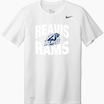 REAVIS HIGH SCHOOL RAMS Nike Youth Team Legend Short Sleeve Tee Front Thumbnail