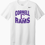 Cornell Rams <span class="pdp-name-mascot">Cornell Rams</span> Nike Youth Team Legend Short Sleeve Tee Front Thumbnail