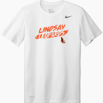 LINDSAY SCHOOL DISTRICT 9 LEOPARDS <span class="pdp-name-mascot">LINDSAY LEOPARDS</span> Nike Youth Team Legend Short Sleeve Tee Front Thumbnail