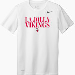La Jolla Vikings Nike Youth Team Legend Short Sleeve Tee Front Thumbnail