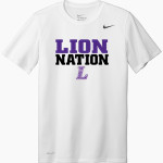 LUHI Lions Nike Youth Team Legend Short Sleeve Tee Front Thumbnail