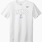 LUHI Lions Nike Youth Team Legend Short Sleeve Tee Front Thumbnail