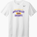 Apple Valley Knights Nike Youth Team Legend Short Sleeve Tee Front Thumbnail