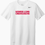 Monroe Lions Cheerleading Lions <span class="pdp-name-mascot">Monroe Lions Cheerleading</span> Nike Youth Team Legend Short Sleeve Tee Front Thumbnail