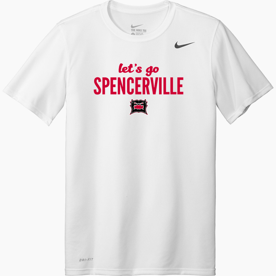 SPENCERVILLE HIGH SCHOOL BEARCATS <span class="pdp-name-mascot">SPENCERVILLE BEARCATS</span> Nike Youth Team Legend Short Sleeve Tee