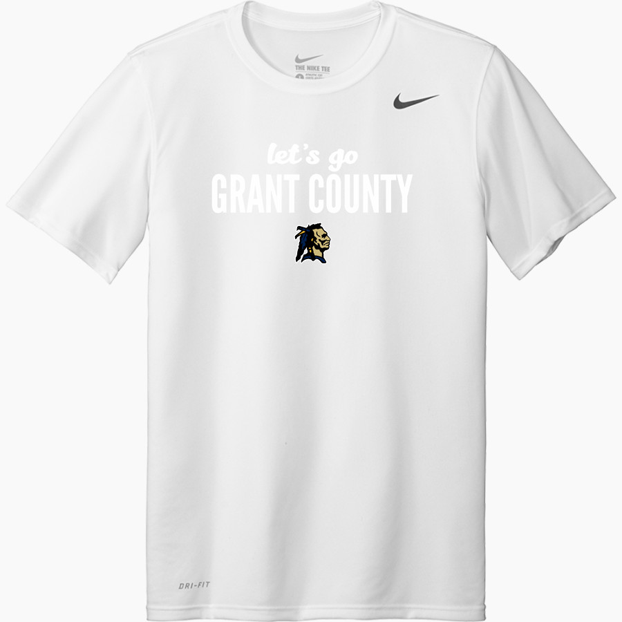 Grant County Braves The Official Online Store <span class="pdp-name-mascot">Grant County Braves</span> Nike Youth Team Legend Short Sleeve Tee