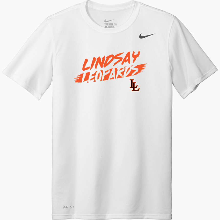 LINDSAY SCHOOL DISTRICT 9 LEOPARDS <span class="pdp-name-mascot">LINDSAY LEOPARDS</span> Nike Youth Team Legend Short Sleeve Tee