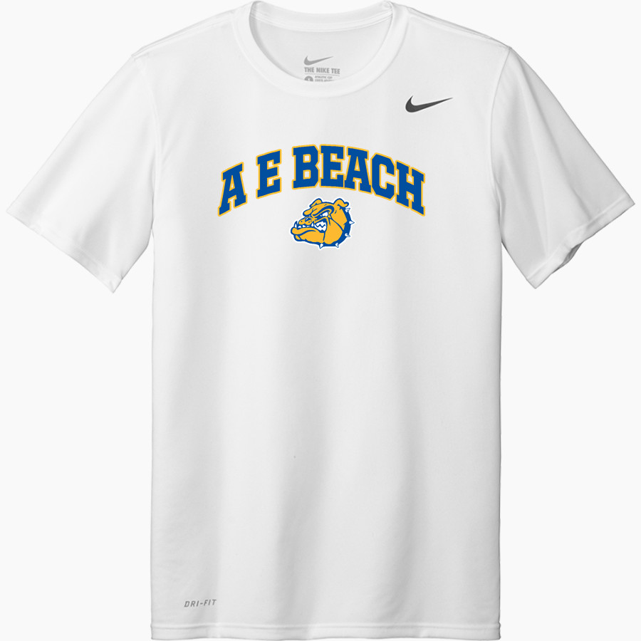 A E BEACH HIGH SCHOOL BULLDOGS Nike Youth Team Legend Short Sleeve Tee